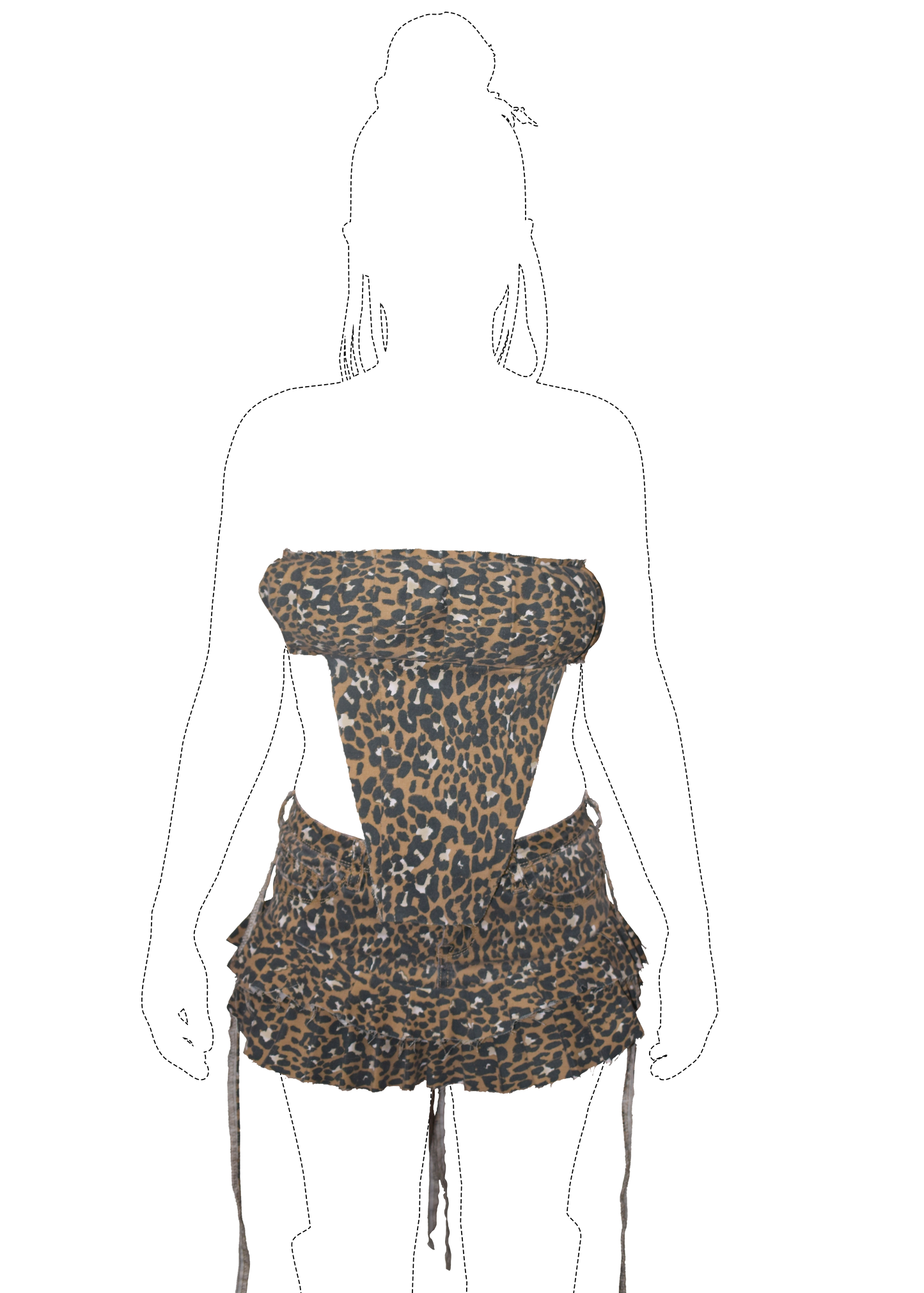 White + Leopard Set